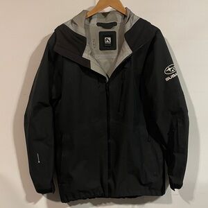 Flylow Black Men's shell raincoat Jacket